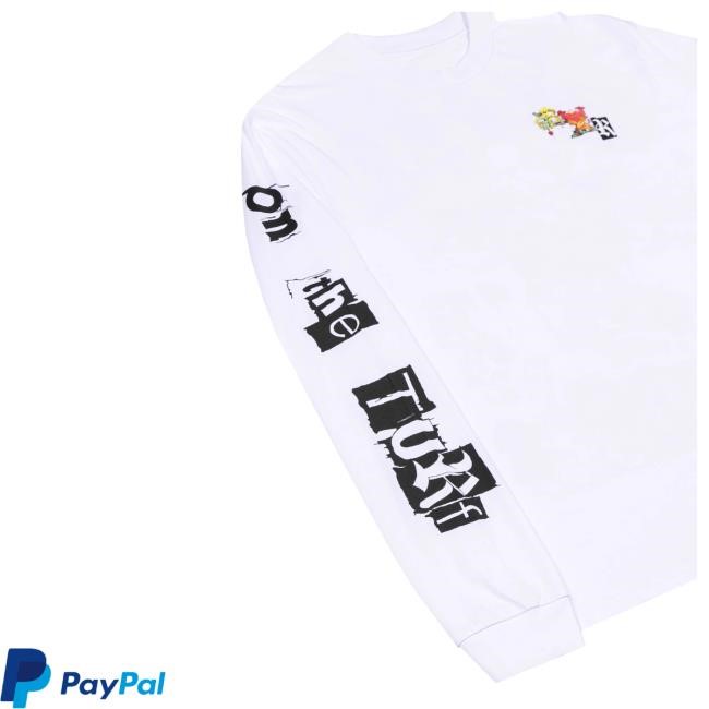Official Born X Raised Merch Store Shop Steal My Sunshine Long Sleeve T-Shirt: White BornxRaised