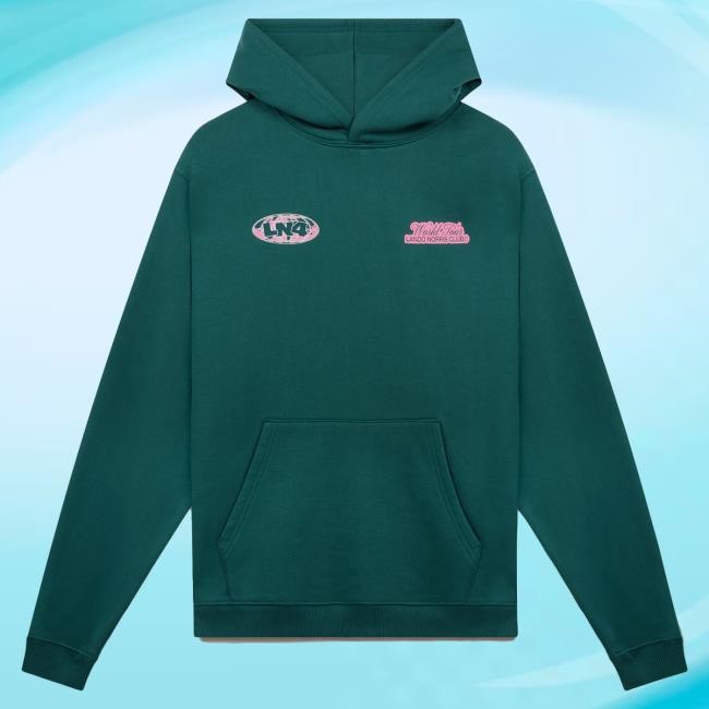 Official Lando Norris Merch Store World Tour Hoodie - Green LandoNorris