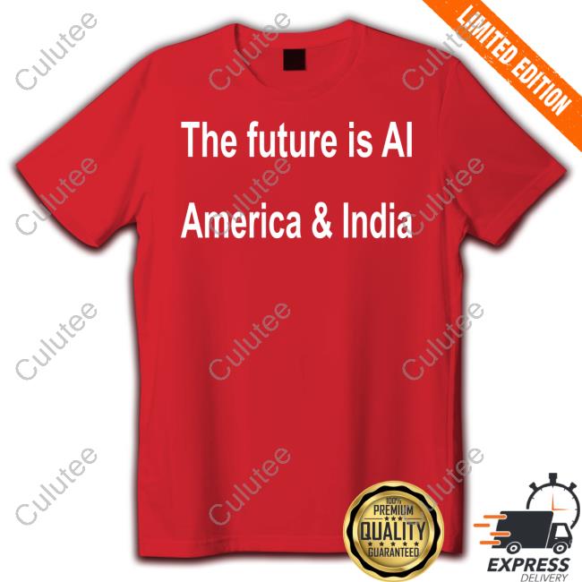 Official Ani The Future Is Ai- America And India Shirt