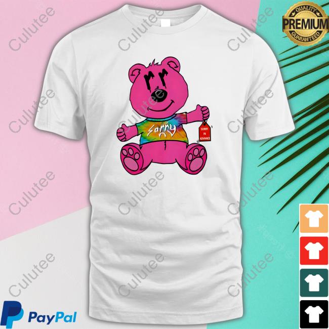 Joe Burrow Sorry In Advance Tank Sorry Pink Bear Sorryinadvance Merch