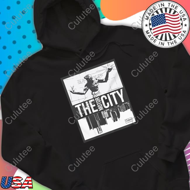 Official Detroit Apparel 313 Store The Motor City T-Shirt
