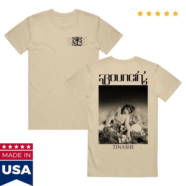 Official Tinashe Merch Store Tinashe Bouncin' Oatmeal New Shirt