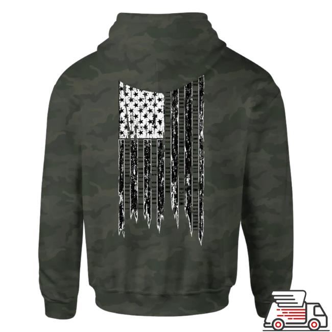 Official Howitzer Clothing Pledge Flag Hood Military Green Camo
