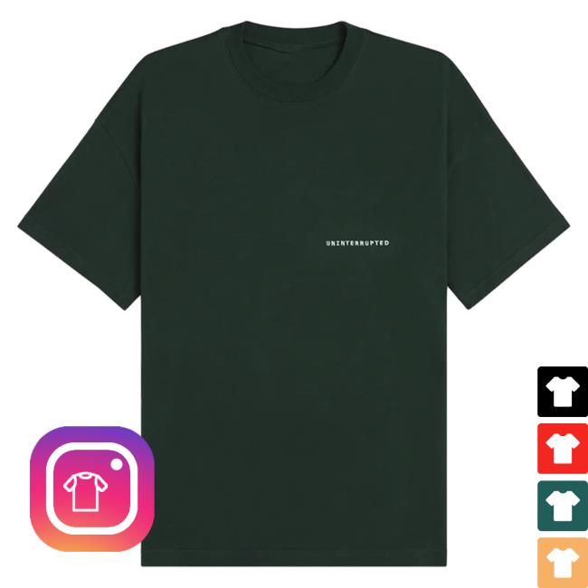 Official Maverick Carter Uninterrupted Clothing Store Shop Fundamentals Shirt 2023 Forest Green Mavcarter