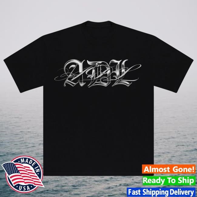 Yeat ADL Chrome Logo Hoodie Tour Night Visual Print