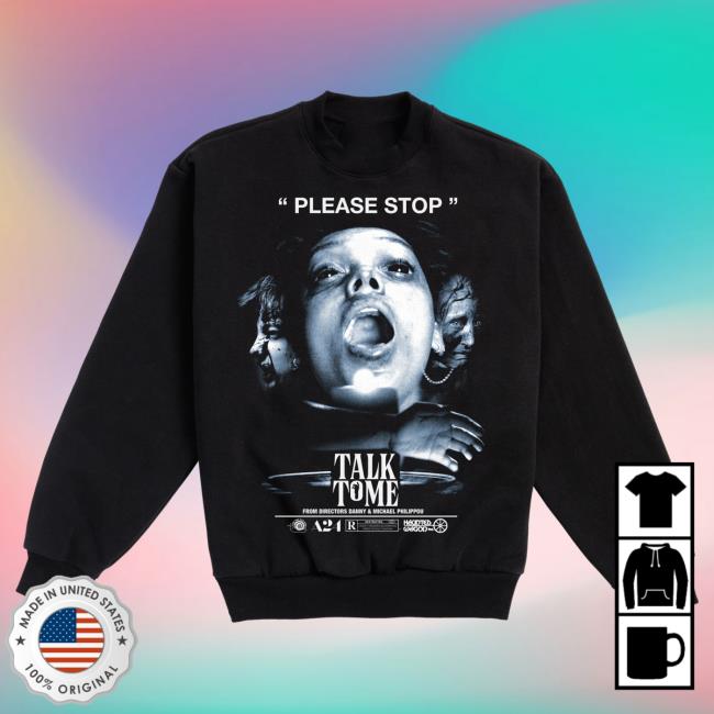 Official A24 Merch Store A24 Films Online Ceramics X Talk To Me Hand Of A Satanist Crew neck A24 Shop