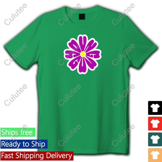 Run For Cover Records Store Young Guv Flower Shirt