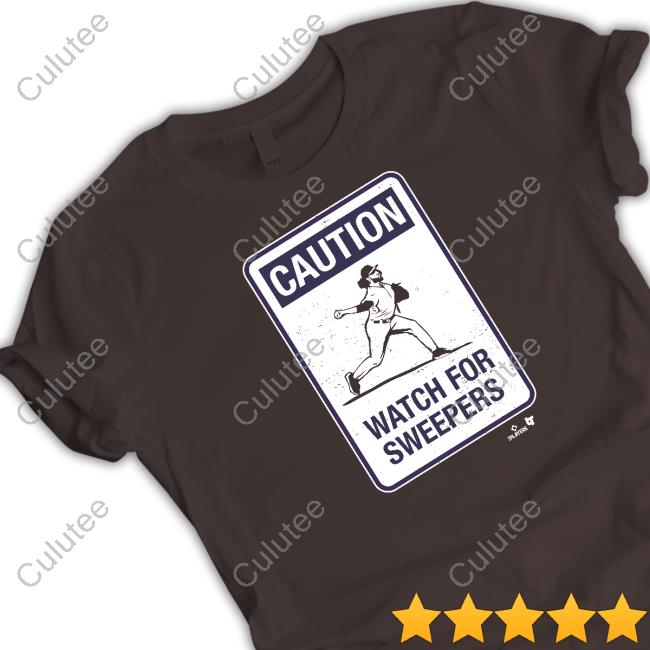 Breakingt Justin Lawrence Caution Watch For Sweepers Tee Shirt