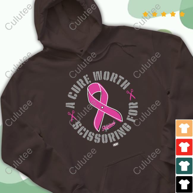 Official ShopAEW The Acclaimed - A Cure Worth Scissoring For Tee