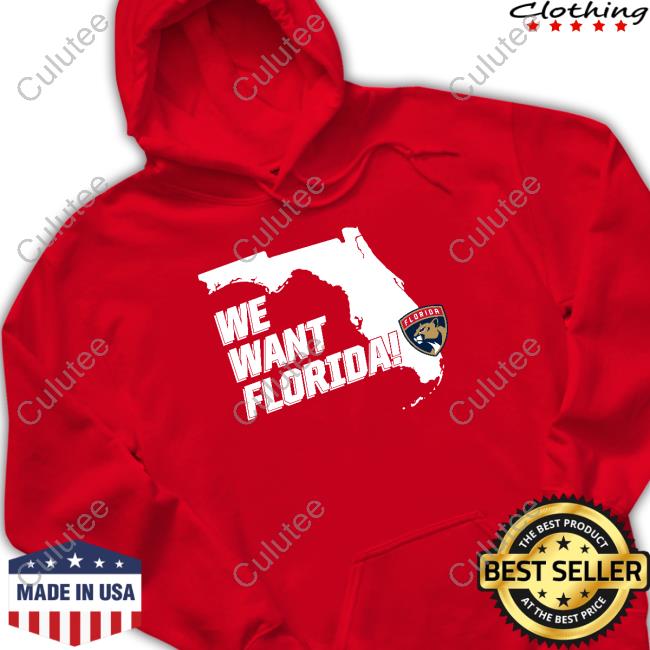 Official We Want Florida T Shirts