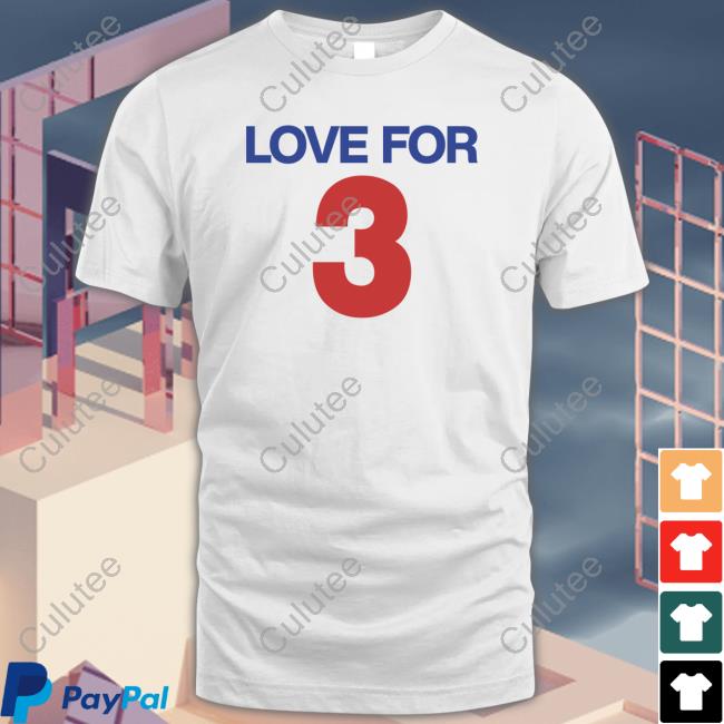Love For 3 Shirt Stephen Whyno