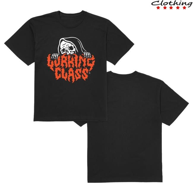 Official Lurking Class Merch Store Lurking Class Thrash Lurker Shirts - Black LurkingClass