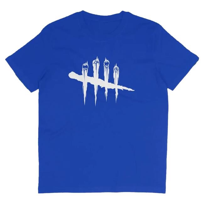 Official Dead By Daylight Merch Store Dead By Daylight Slashes Unisex Crew Hot Shirt (Royal Blue)