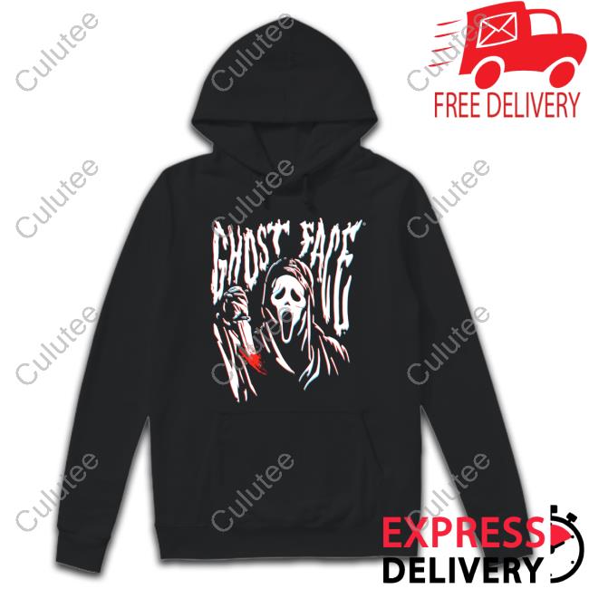 Official Niki Hottopic Scream Ghost Face Wavy T Shirt