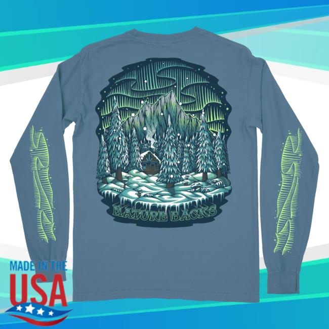 Official Nature Backs Merch Store Aurora Hood Fog NatureBacks Apparel Clothing Shop