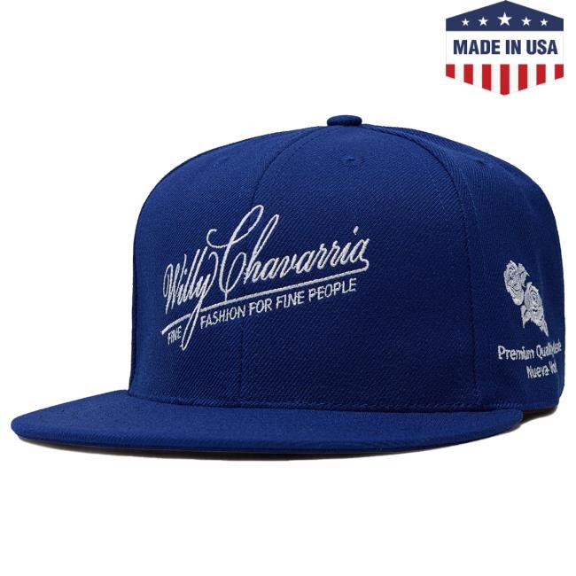 Fine Fashions Cap Royal Blue | Willy Chavarria Official