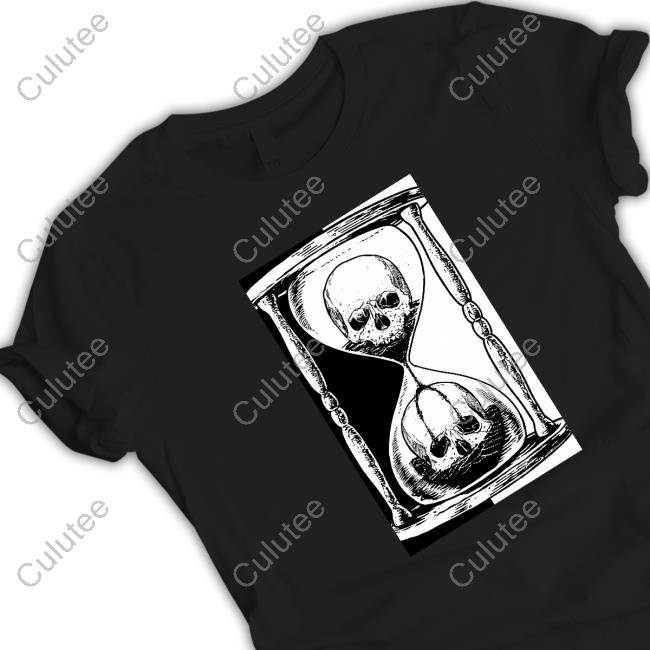 Unus Annus Store Official Skull Hourglass Hoodie