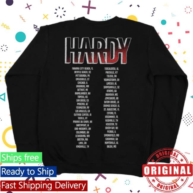 Official Hardy Merch Store F*ck You Tour Crew neck Sweatshirt