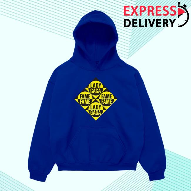 Official Lady Gaga The Fame Blue Hoody