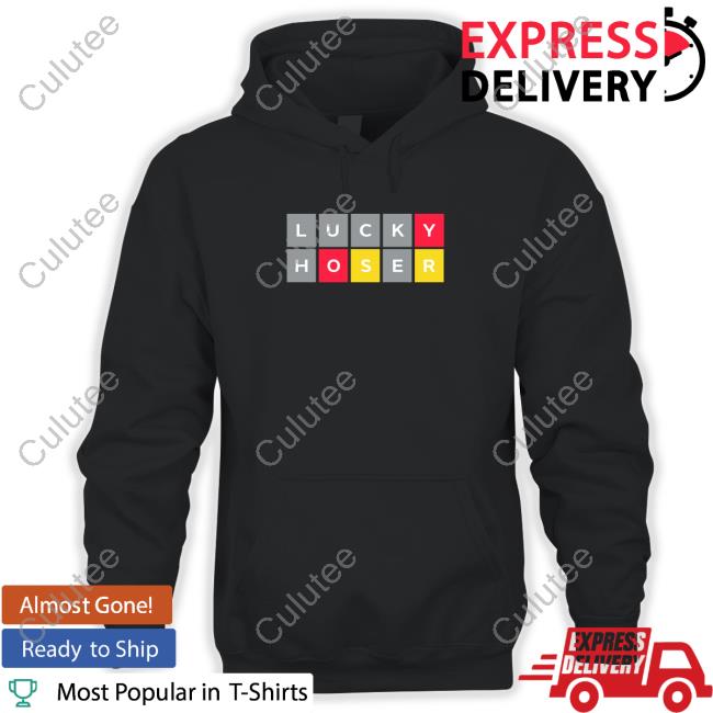 Official Lucky Hoser Crossword T Shirt