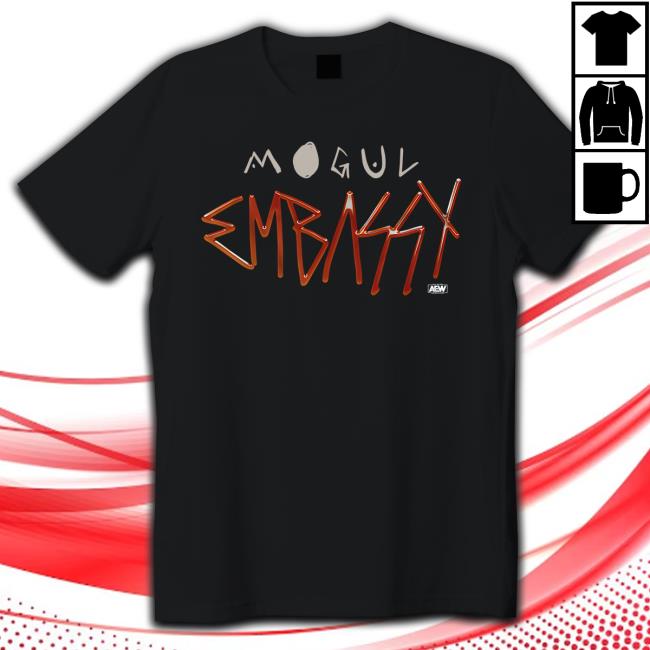 Shop AEW Mogul Embassy Logo Long Sleeve T Shirt