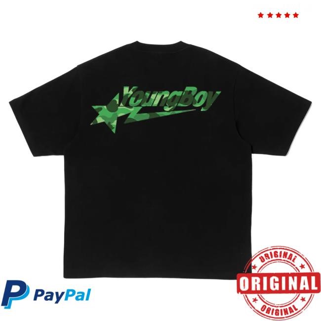 Soundcheck Fit YoungBoy Never Broke Again Bape Sta Tee