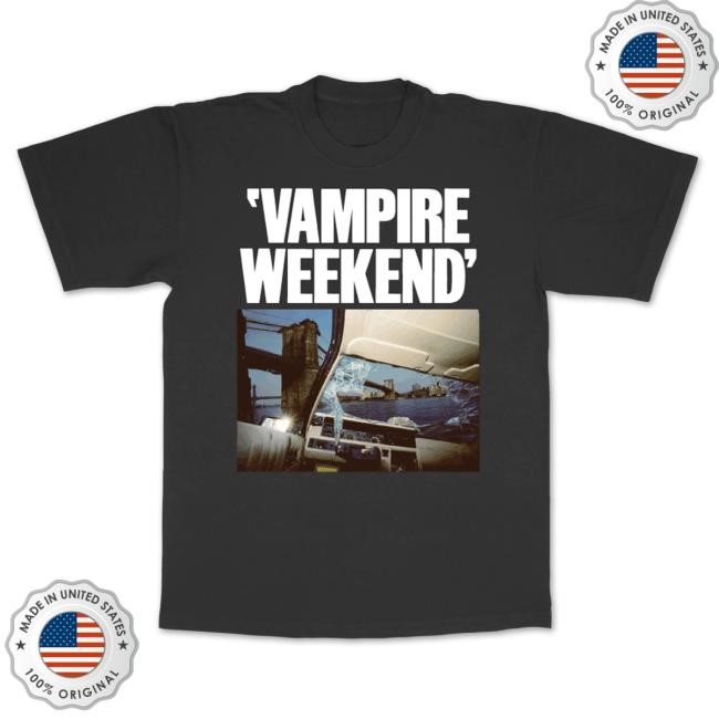 Official Vampire Weekend Tour Merch Limited Edition Ogwau Brooklyn Bridge Shirt New