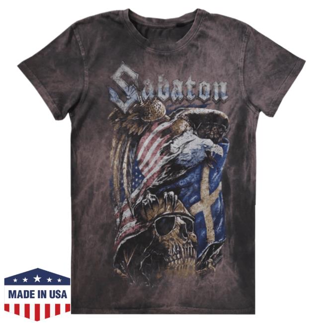 Official Sabaton Merch Store Sabaton War Eagle Vintage T-Shirt Sabaton Shop