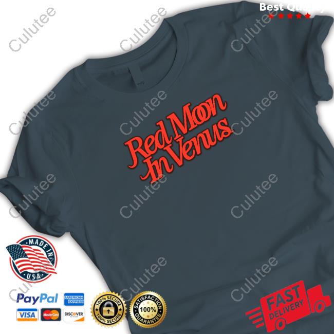 Kali Uchis Merch Red Moon In Venus Long Sleeve Shirt