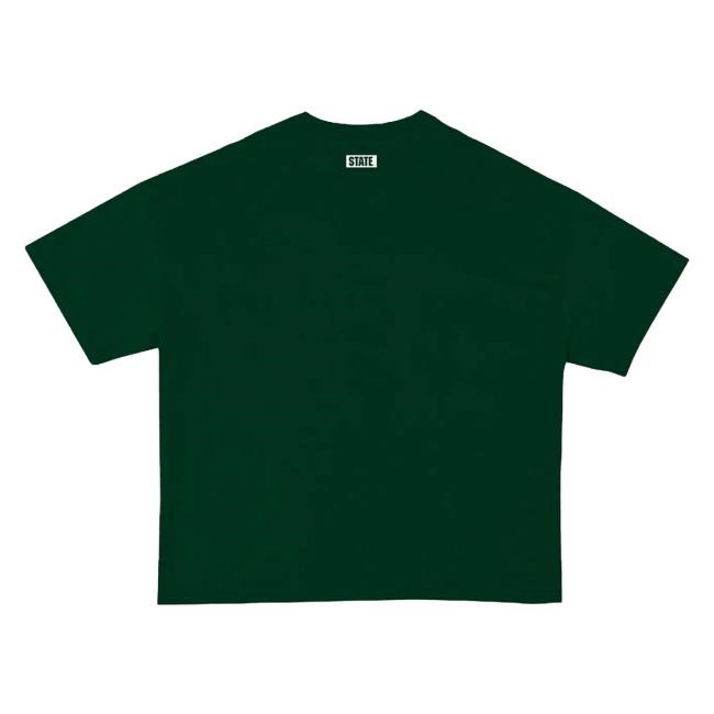 Collector Retro Court MSU Court Gladiator Tee Cream Sana Detroit