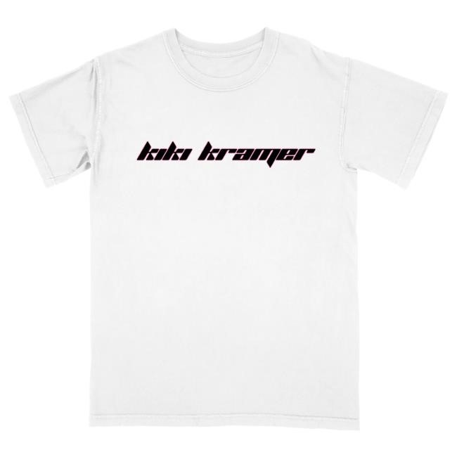 Official Hellomerch Kiki Kramer Logo White Shirts Hello Merch