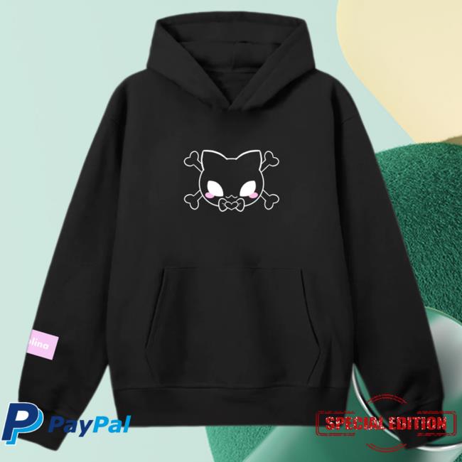 Official Uwumarket Nekrolina Embroidered Pullover Hoodie Uwu Market