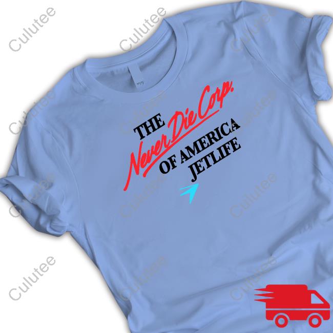 Jet Life The Never Die Corp Of America Jetlife White Shirt