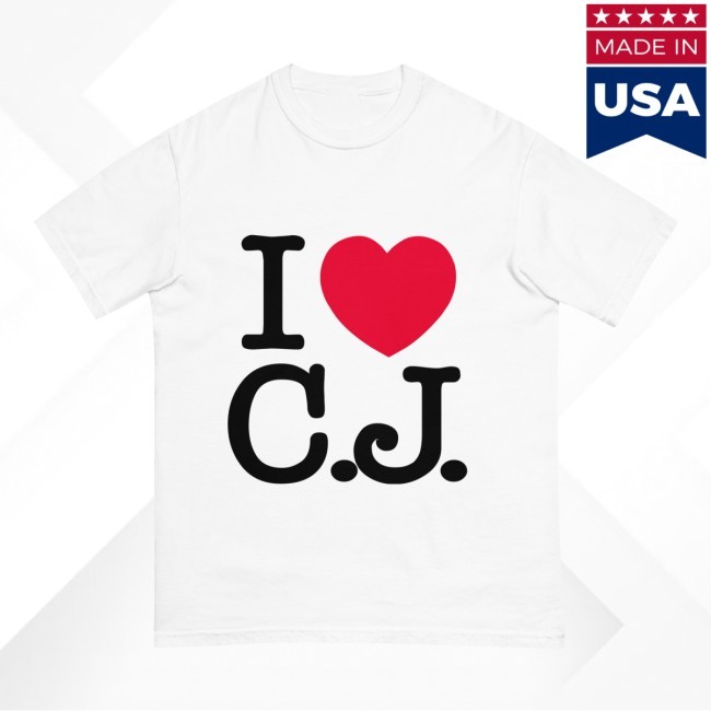 I Love CJ New Shirt Houston Stressans