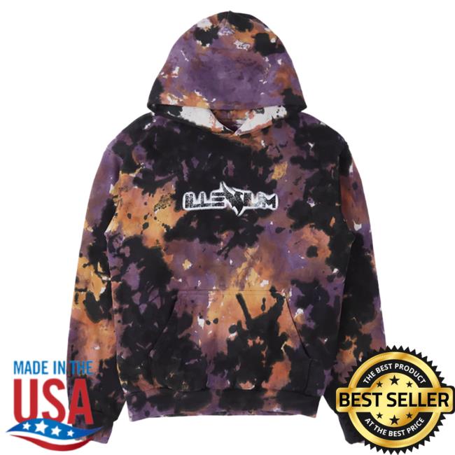 Official Illenium Merch Holiday '23 Tie Dye T Shirts