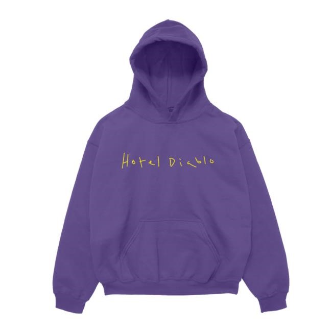Official Machine Gun Kelly Merch Store Hotel Diablo Anniversary Hoodie Sweatshirt Machine Gun Kelly