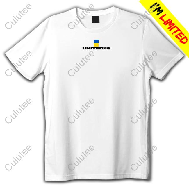 Official Volodymyr Zelenskyy United24 White Hoodie