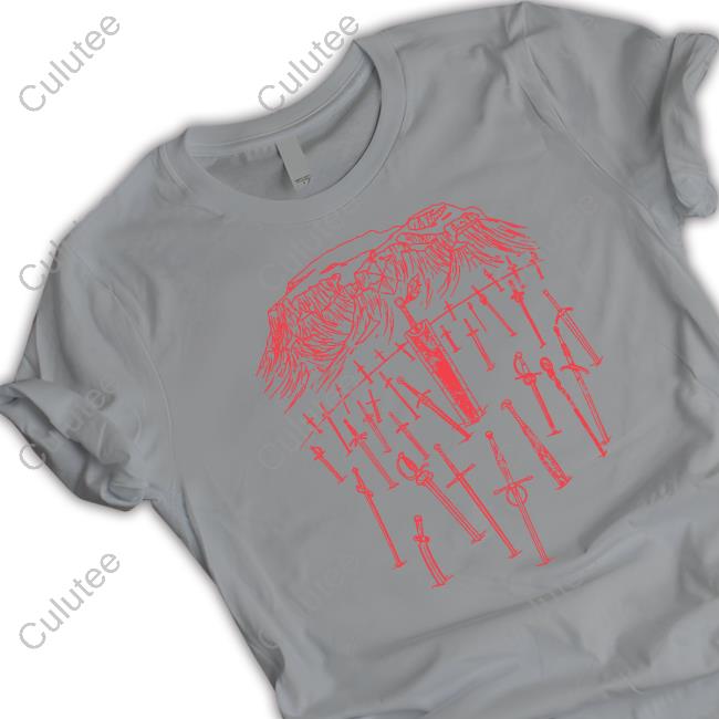 Steady Hand Crimson Hill of Swords Tee Shirt