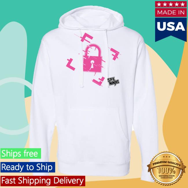 Official Spy Ninja Merch Spy Ninjas Icons - Lock Midweight Hoodie