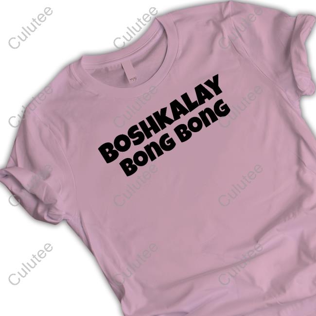 Official Boshkalay Bong Bong White Hoodie