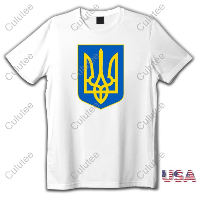 Coat of Arms of Ukrain Shirt New