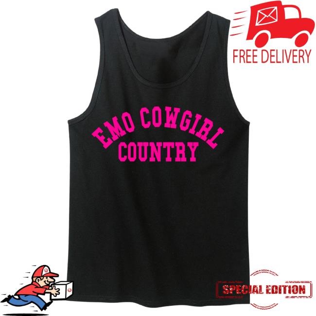 Official Megan Moroney Merch Store Shop Megan Moroney Emo Cowgirl Tank Shirts