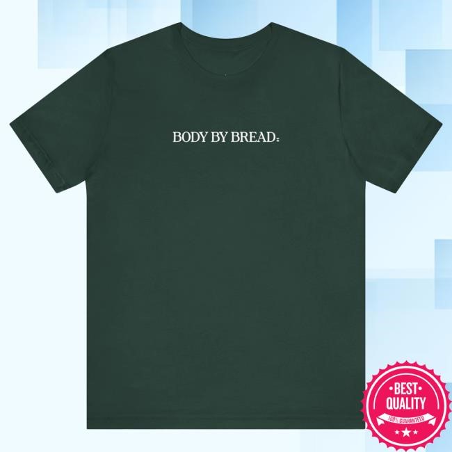 Official Ilona Maher Merch Store Shop Ilona Maher Body by Bread Script Shirt IlonaMaher