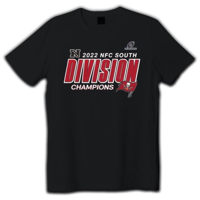 Tampa Bay Buccaneers Fanatics Branded 2022 Nfc South Division Champions Divide Hooded Sweatshirt