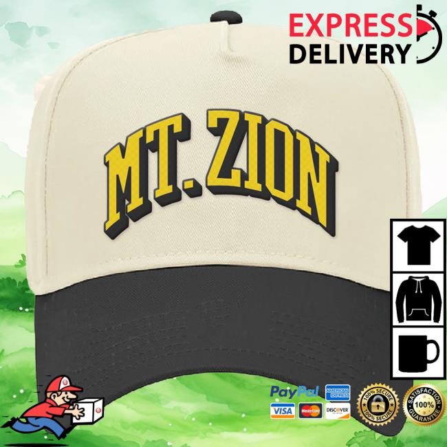 Mt. Zion Trucker Style Hat | Breathable Mesh Back Casual Cap
