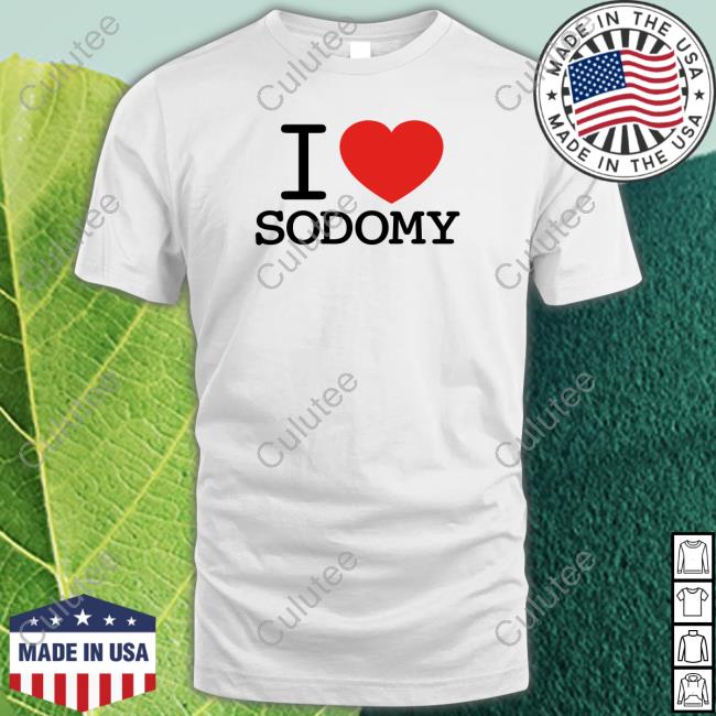 Official Dorian Electra Merch I Love Sodomy Shirt