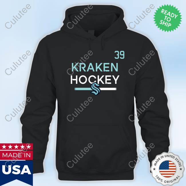 Adam Larsson Ryker Evans' #39 Kraken Hockey Sweatshirts