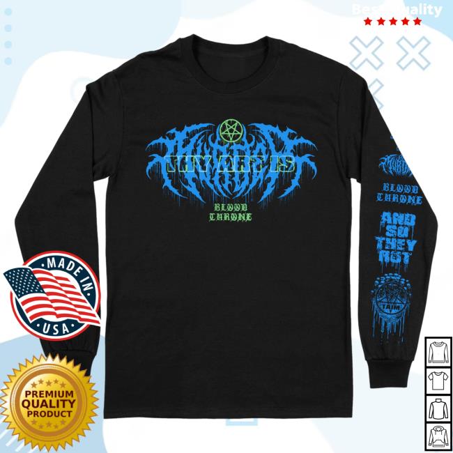 Official Thy Art Is Murder Merch Store Thy Art Is Murder Blood Throne Long Sleeve Tee
