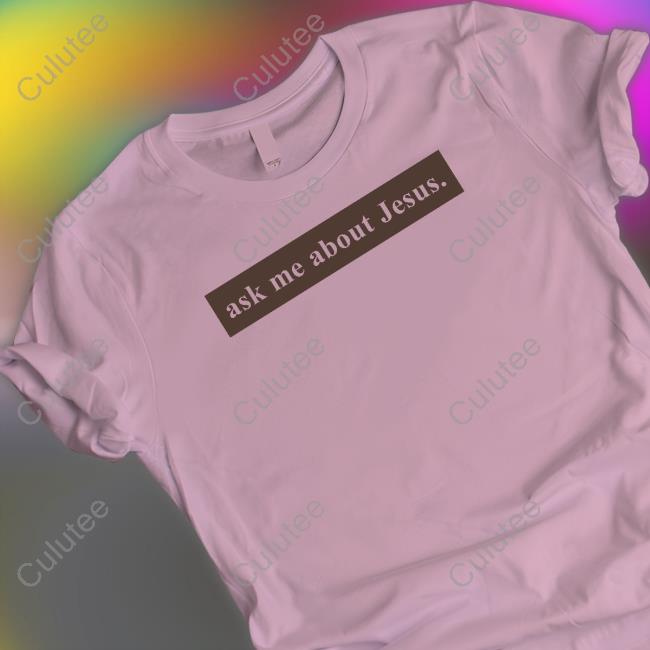 Official Carew Ellington Merch Ask Me About Jesus Hoodie