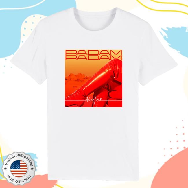 Official Kylie Minogue Merch Store Shop Kylie Minogue Padam Padam Single Popover Shirt KylieMinogue